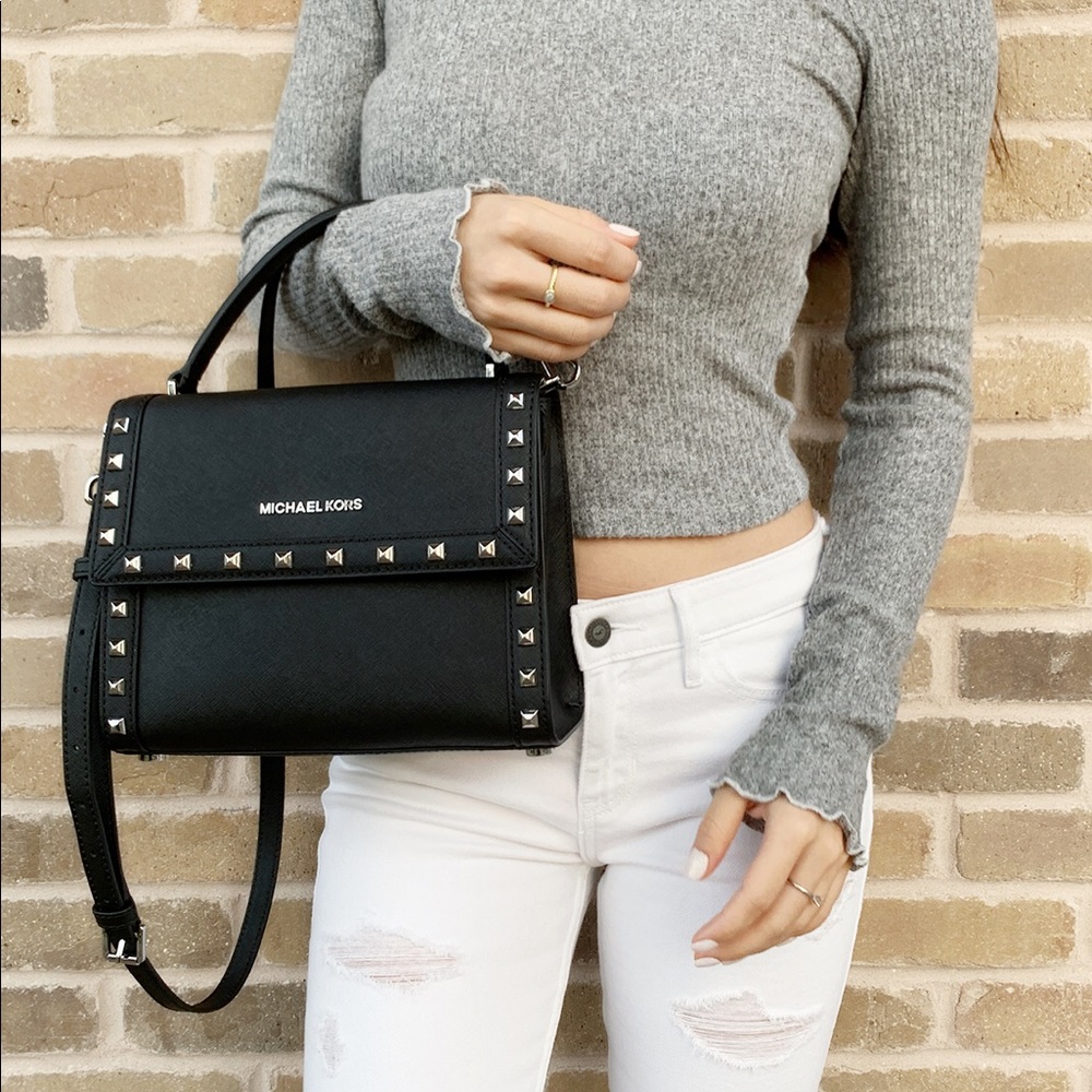 Gaby’sBags👜💕-NWT Michael Kors Satchel&Crossbody - Picture 5 of 7